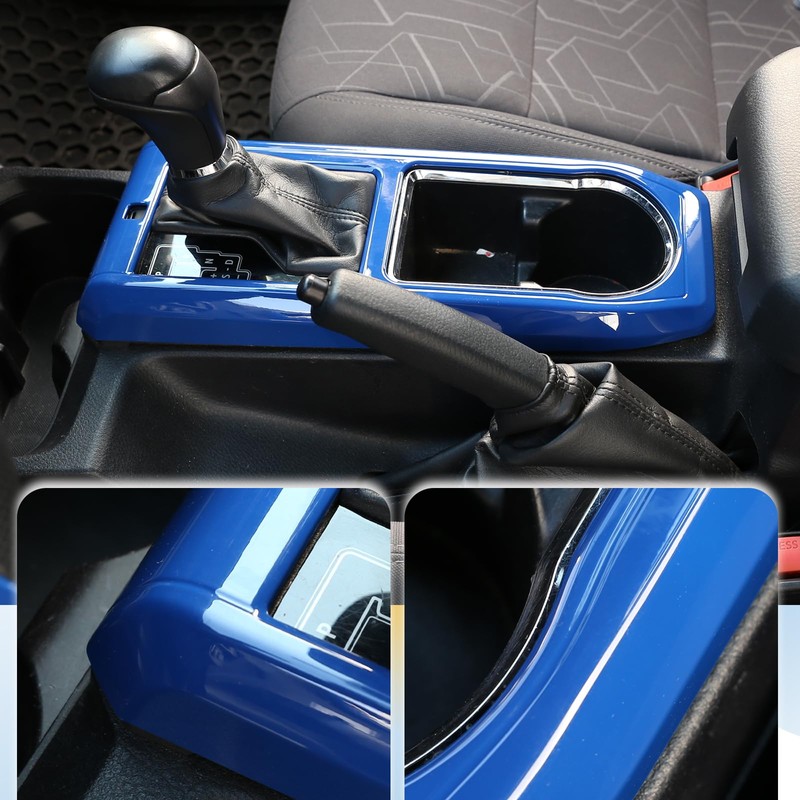 LLKUANG Center Console Gear Panle Frame Cover Trim Compatible with