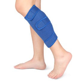 Espinillera de compresión, soporte de pantorrilla, soporte ajustable para pantorrillas, hinchazón, esguinces