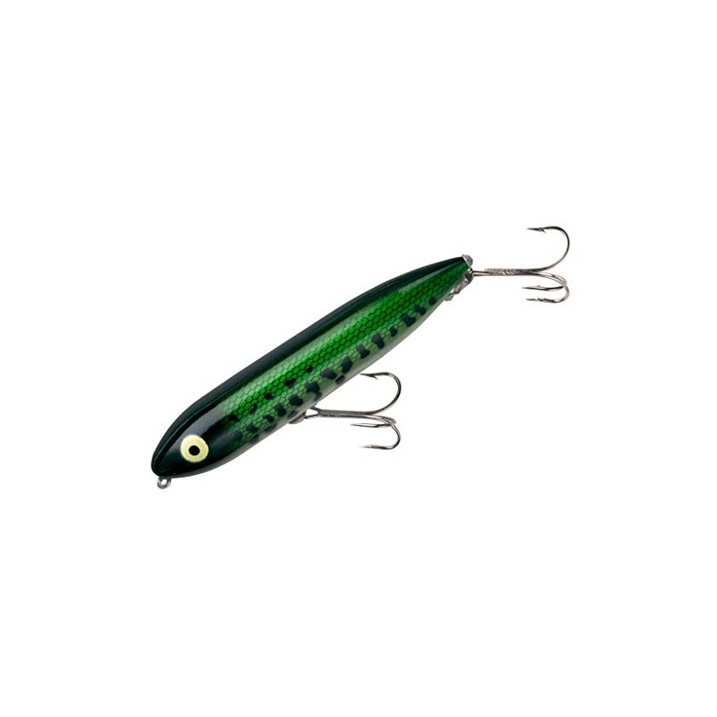 Heddon X9255-BB Zara Spook, 4 1/2-Inch, 3/4-Ounce, Baby Bass