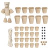 Ideen mit Herz Flower Pot Figures to Assemble | Craft