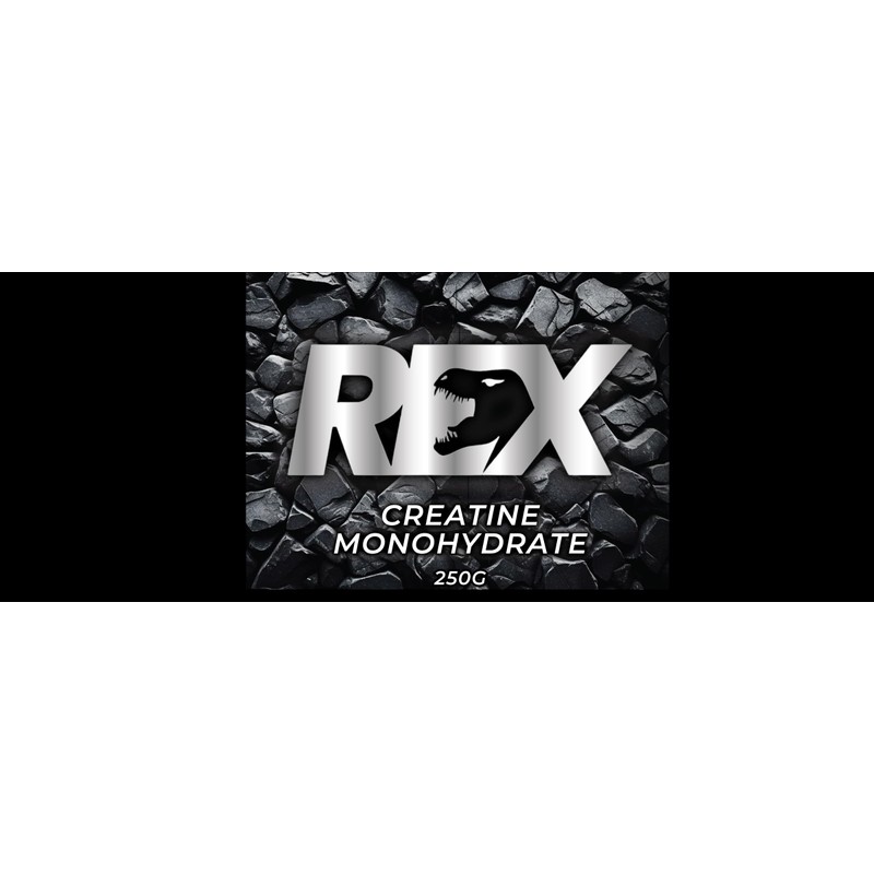 Rex Fitness Creatine Monohydrate 250g Powder - Pre-Work - Proven