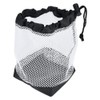 Broco Golf Ball Bag,Nylon Mesh Drawstring Pouch 36 Balls Holder