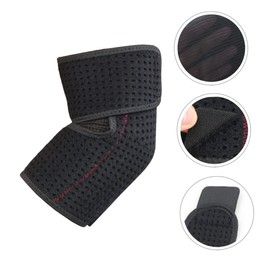 Healeved Sports Arm Sleeve Running Elbow Sleeves Elbow Brace Injury Golfers Elbow Impact Protection Protectors Elbow Guards Tennis Men Braces Elbow Compression Sleeve Ok Cloth Black