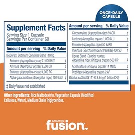 Bariatric Fusion- “Apoyo Digestivo: Enzimas Digestivas con Probióticos | Suplemento Vegano | Probióticos para Digestivos