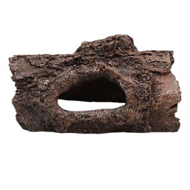 Resin Aquarium Hideout Cave, Realistic Tree Form, Safe Hiding Spot for Fish and Crustaceans, Aquarium Caves and Hides for Fish, Fish Hiding Cave for Tank