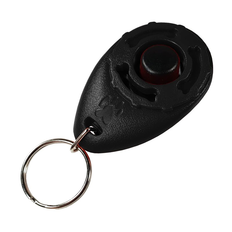 Powersell srls Clicker for Dogs with Keychain, Training and Training,