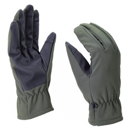 Mil-Tec Gloves Softshell Thinsulate lining Olive Winter Mens OD green