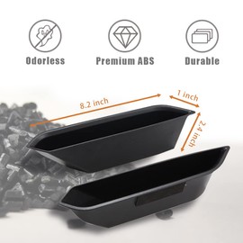 TripleAliners for Bronco 2021-2024 Door Handle Storage Organizer Inner Tray Phone Pocket Insert Box 2PCS Compatible with Bronco 2021 2022 2023 2024(Door Handle Storage Box)