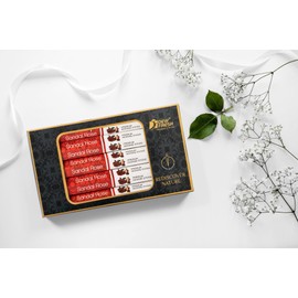 Dew Fresh Natural Incense Sticks, Set of 125 Sticks (25 x 5) (Sandal Rose)