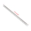 GLASSNOBLE Transparent Acrylic Triangle-shaped Ruler Measuring Range 0-15cm Plastic Straight
