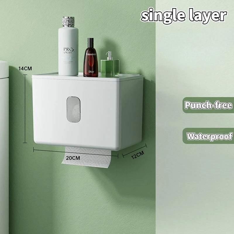 Simple Toilet Paper Holder - Color: Simple Orange