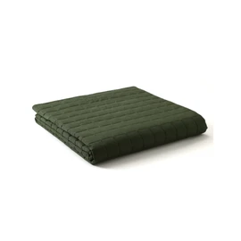 YnM Weighted Blanket, Soothing Cotton, Smallest Compartments with Glass Beads, Bed Blanket for One Person of 140lbs, Ideal for Queen or King Bed (60x80 Inches, 15 Pounds, Amy Green)