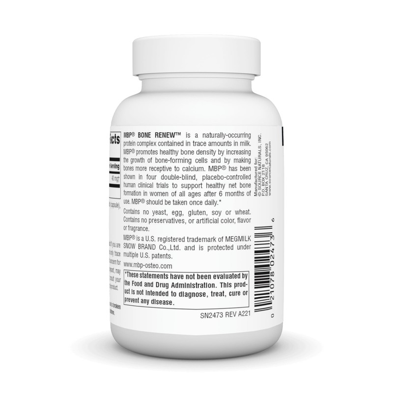 Source Naturals MBP Bone Renew - Milk Protein for Advanced