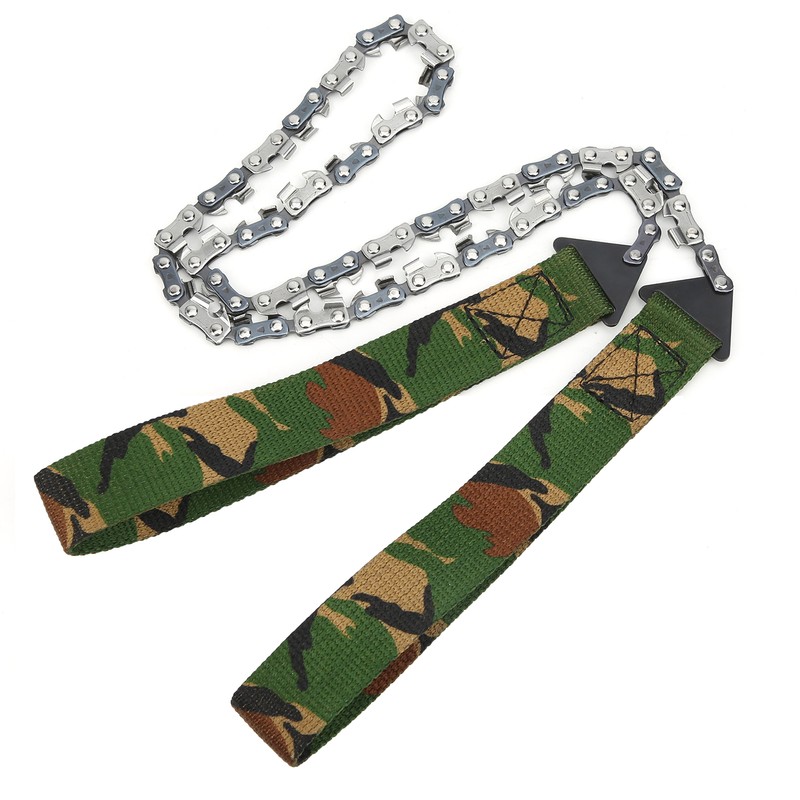 Outdoor Mini Portable Hand Chain Saw Survival 33T Logging Camping
