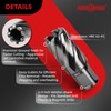ANGELSWORD HSS Annular Cutter Set 9 Pcs, High Speed Steel,