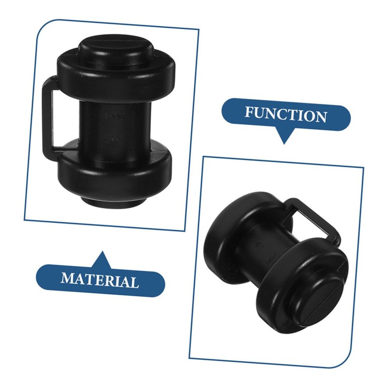 WOONEKY 8pcs Plastic Trampoline Caps Replacement Trampoline Padding for Sun