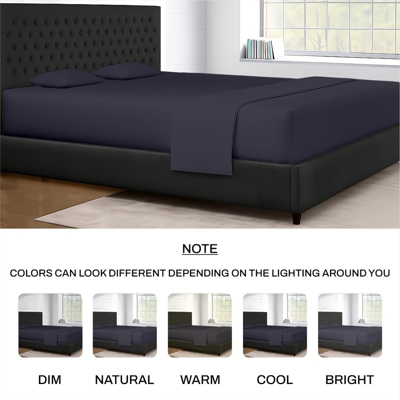 SGI bedding 120"x 80" 4 Pc Family King Size Sheet