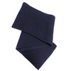 Blauer Peter - Knitted Scarf - Virgin Wool - Plain