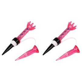 Milisten 4 Pcs Golf Pin Golf Rack Golf Ball Rack Golf Accessories Grim Lock Golf Ball Stand Rack Golf Holder Tee Golf Golf Tee Pink Plastic