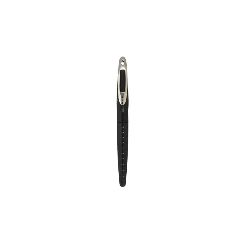 Herlitz my.pen L-Nib Fountain Pen - White black