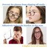 OPUGIT 2.5mm Anti-Slip Glasses Nose Pads, Adhesive Soft Silicone Eyewear