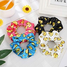 20 bandas elásticas para el pelo de softball, fútbol, baloncesto, de satén, para mujeres y niñas (estilo softball)