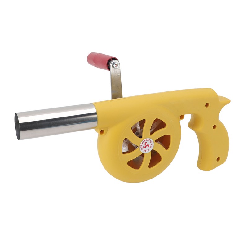 Hand Crank BBQ Fan Increase Firepower Portable Barbecue Air Blower
