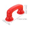 Operitacx Pack of 8 Whisper Phones for Reading, Colourful Plastic