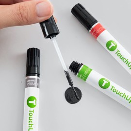 TouchUpDirect KAW002 Lime Green Compatible With Kawasaki Exact Match Touch Up Paint Brush - Essential Kit