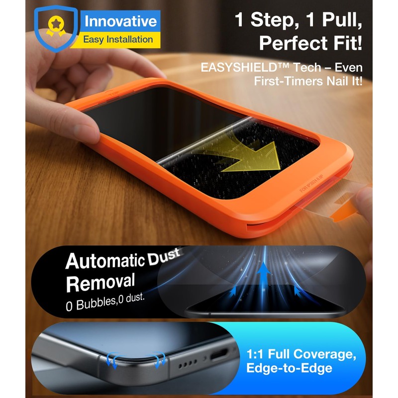 UltraGlass Ultra 9H+ Glass for iPhone 14 Pro Max Privacy