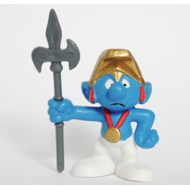 20109 - Guard Smurf by Schleich from the Smurfs - vintage rare item