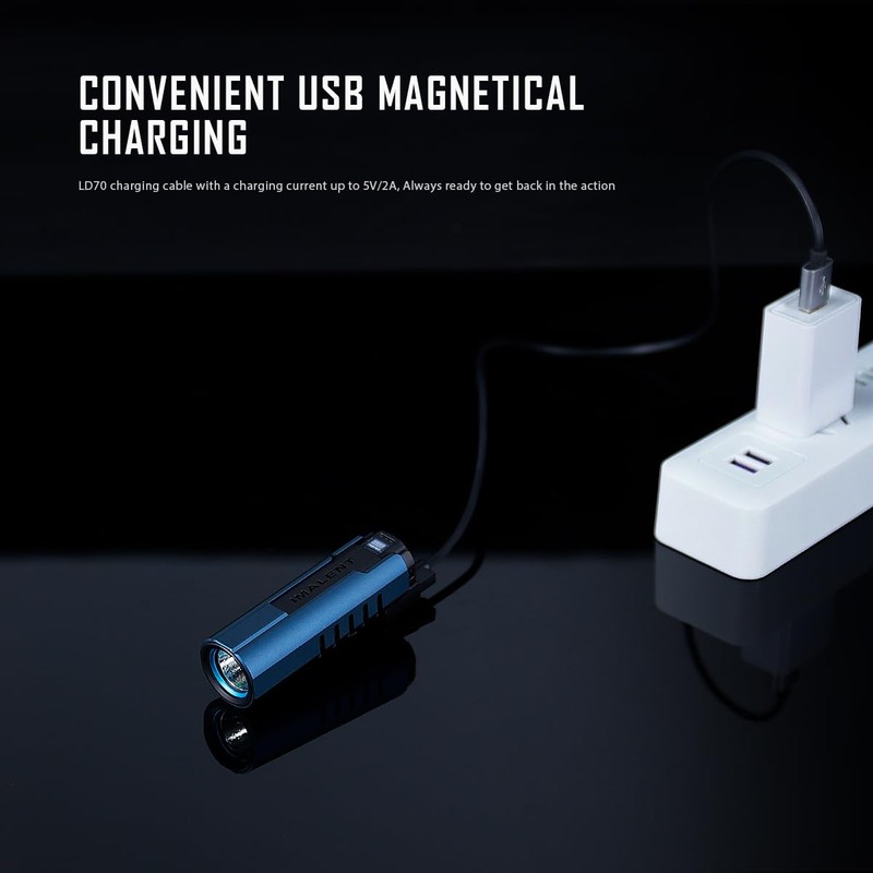IMALENT LD70 Brightest EDC Flashlight, High Performance 4000 lumens Mini
