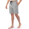 Wrangler Men's Printed Jersey Knit Pajama Sleep Shorts, Grey/Horseshoe, Large