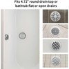 Shower Drain Hair Catcher | Shower Stall Hair Strainer Protector
