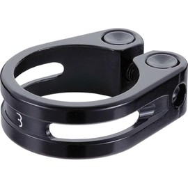 BBB Seat Post Clamp Light Strangler 28.6mm Black