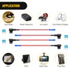 Nilight Fuse Holder Add-a-circuit Fuse TAP Adapter Mini ATM APM
