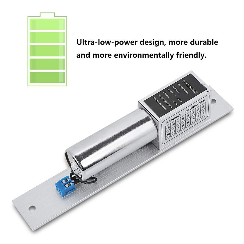 DC 12V Electric Drop Bolt Door Lock Induction Access Control