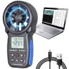 AIOMEST HVAC CFM 풍속계 풍속/기류 속도를 측정하는 AIOMEST 휴대용 기류계