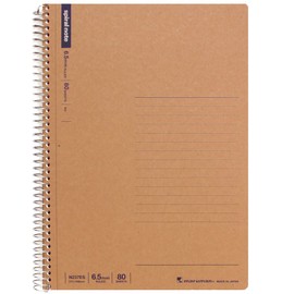 Maruman A5 spiral notebook ruled paper 80 sheets N237ES 5-volume set
