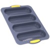 Baguette Mold 4 Grooves Silicone Soft Smooth Surface Bread Mould