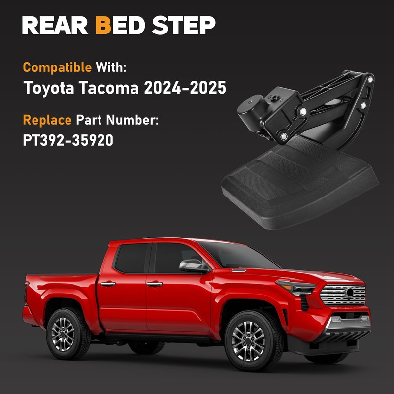 HOPE YOU READY Rear Bed Step Tailgate Bedstep Compatible with