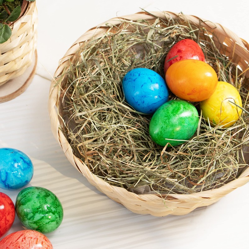 com-four® 25 x Egg Colours Marble Effect - Liquid Egg