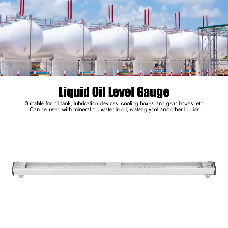 Water Tank Liquid Level Meter Self Sealing Valve Transparent Accurate