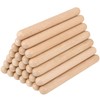 SINJEUN 16 Pair (32 Pack) Wooden Rhythm Sticks, 8 Inch