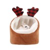 ABLAZEZAI Hamster Bed, Mini Small Animals Soft Warm Nest, Small