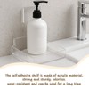 4 Pack Small Floating Shelves, Stick On Wall Mounted Shelf