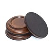 FameFame 3 Pack Hardwood Piano Caster Cups Floor Protector Solid