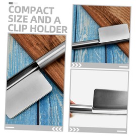 Generic Stainless Steel Crumb Sweeper Compact Kitchen Counter Crumb Scraper for Restaurants Home Use for Dining Areas Cafes Bakeries Lightweight Break Resistant