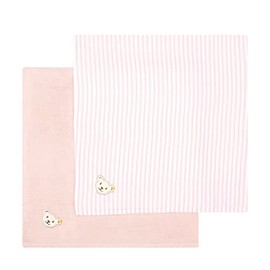 Steiff Unisex Baby Set Luiers Muslin Nappies Pack of 2 GOTS, Pink, One Size EU, Pink