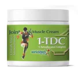 1tdc Joint & Muscle Relief Cream - Use On Back, Knee, Neck, Shoulder, Hip - Soothes Stiff Joints, Muscles, and Injuries in 5-10 Minutes - Relaxer